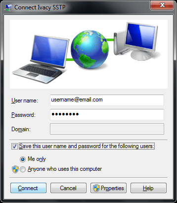 Ivacy VPN Windows 7 SSTP