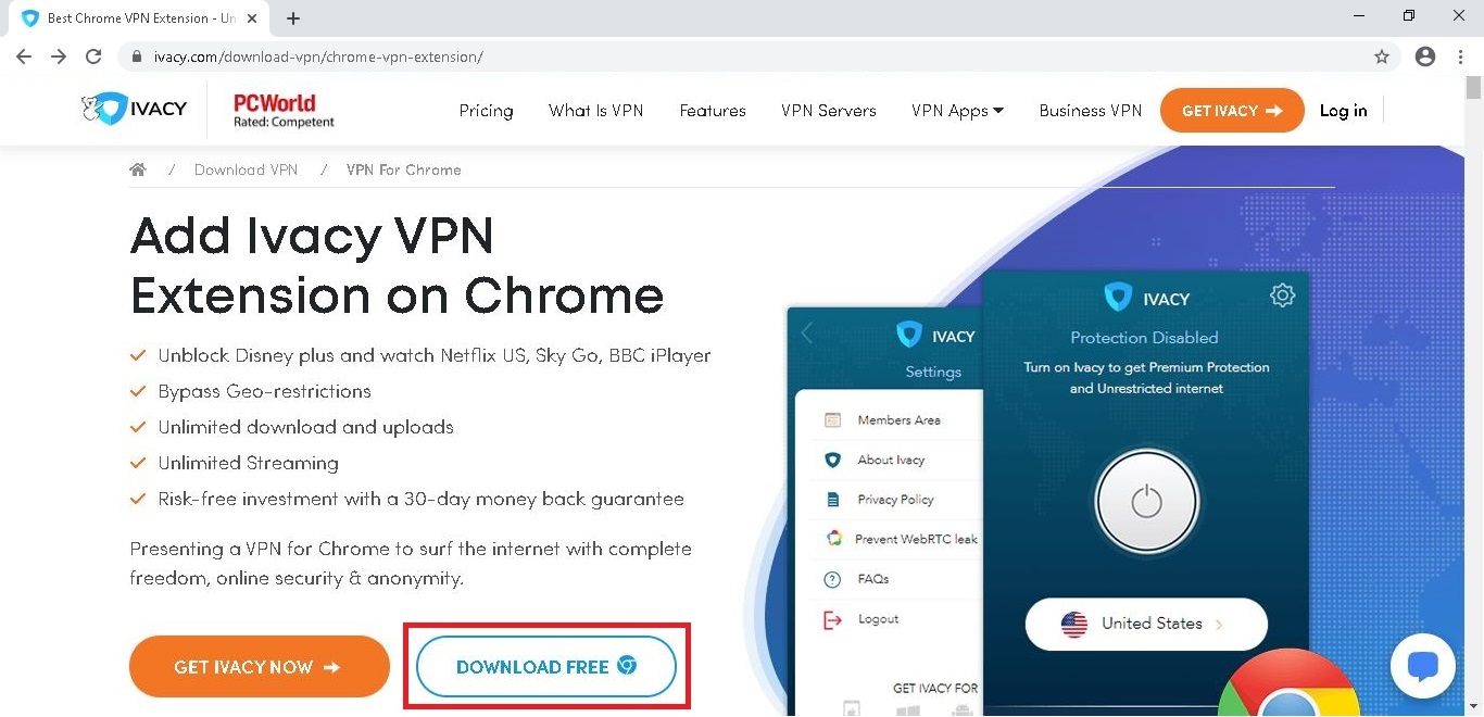 How To Configure And Run Ivacy Chrome Extension Of Google