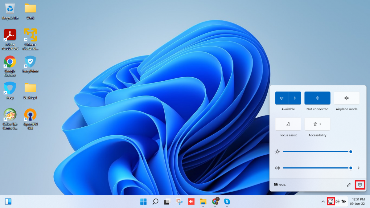 Vpn Taskbar How To Setup VPN on Windows 11 Manually - Ivacy