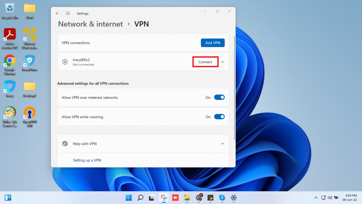 How To Setup VPN on Windows 11 Manually - Ivacy
